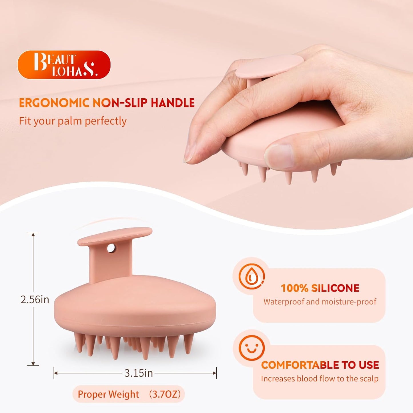 Silicone Scalp Massager